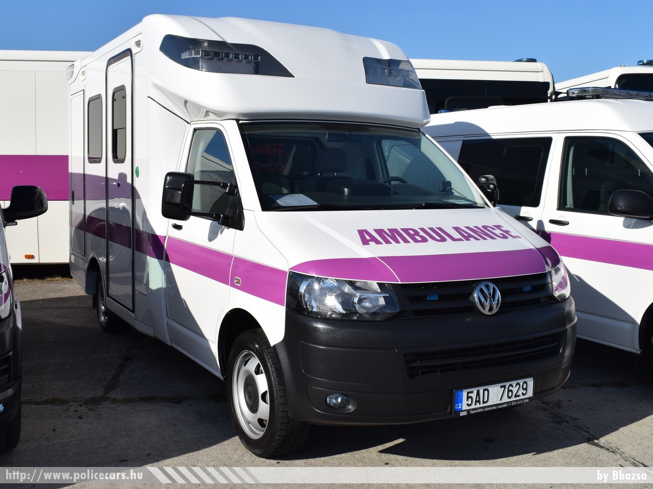 Volkswagen Transporter T5, fotó: Bbazsa
Keywords: Czech cseh Csehország mentő mentőautó ambulance prison bv