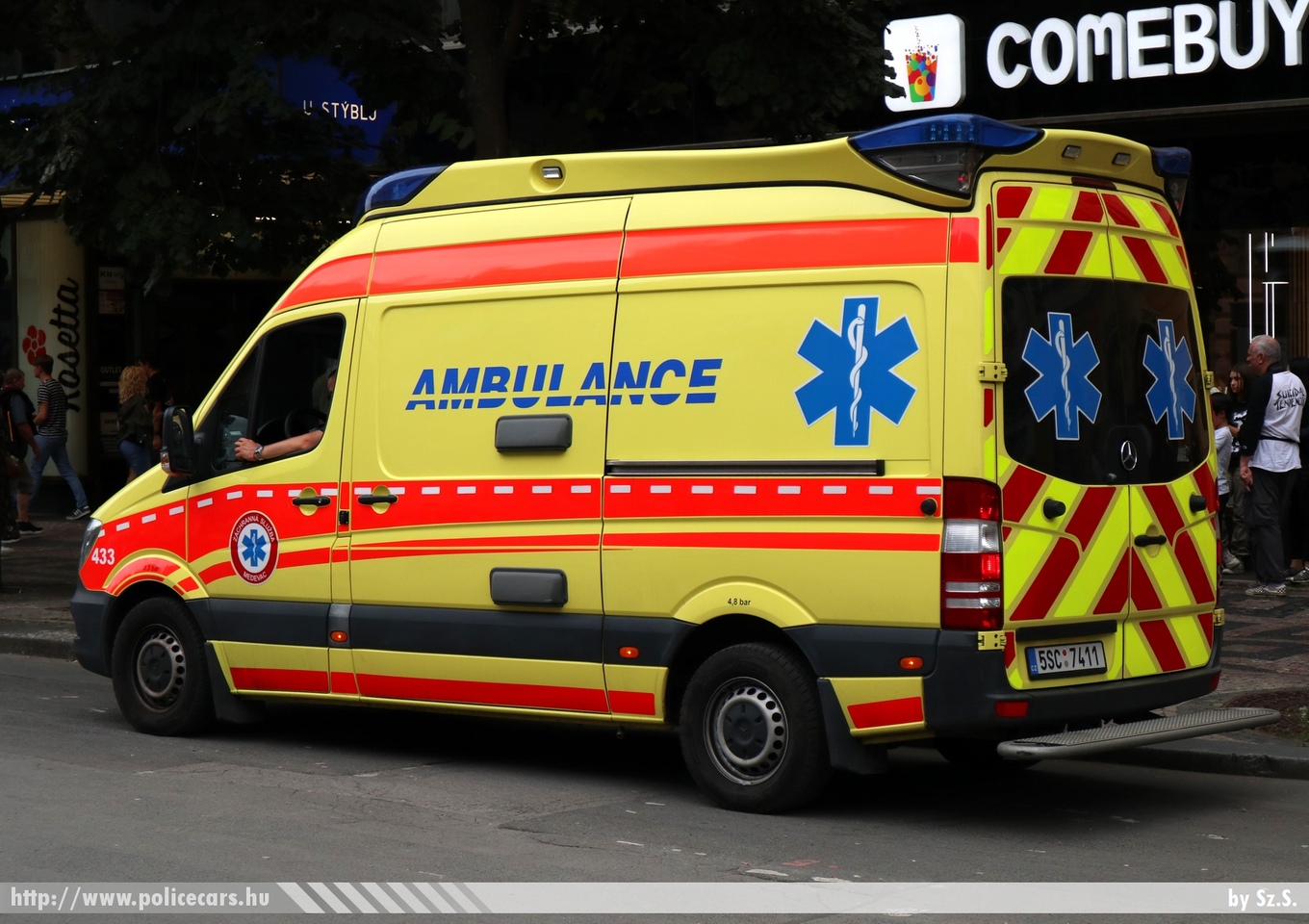 Mercedes Sprinter II facelift, Záchranná Sluzba Medevac, fotó: Sz.S.
Keywords: cseh Csehország czech ambulance mentő mentőautó