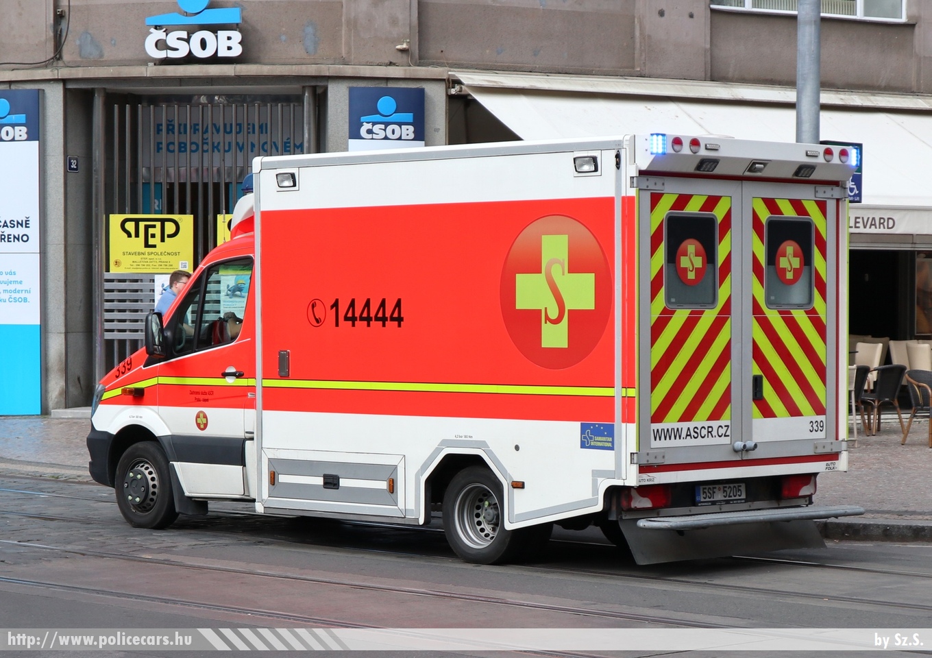 Mercedes Sprinter II facelift, Záchranná Sluzba ASCR Praha-zapad, fotó: Sz.S.
Keywords: cseh Csehország czech ambulance mentő mentőautó