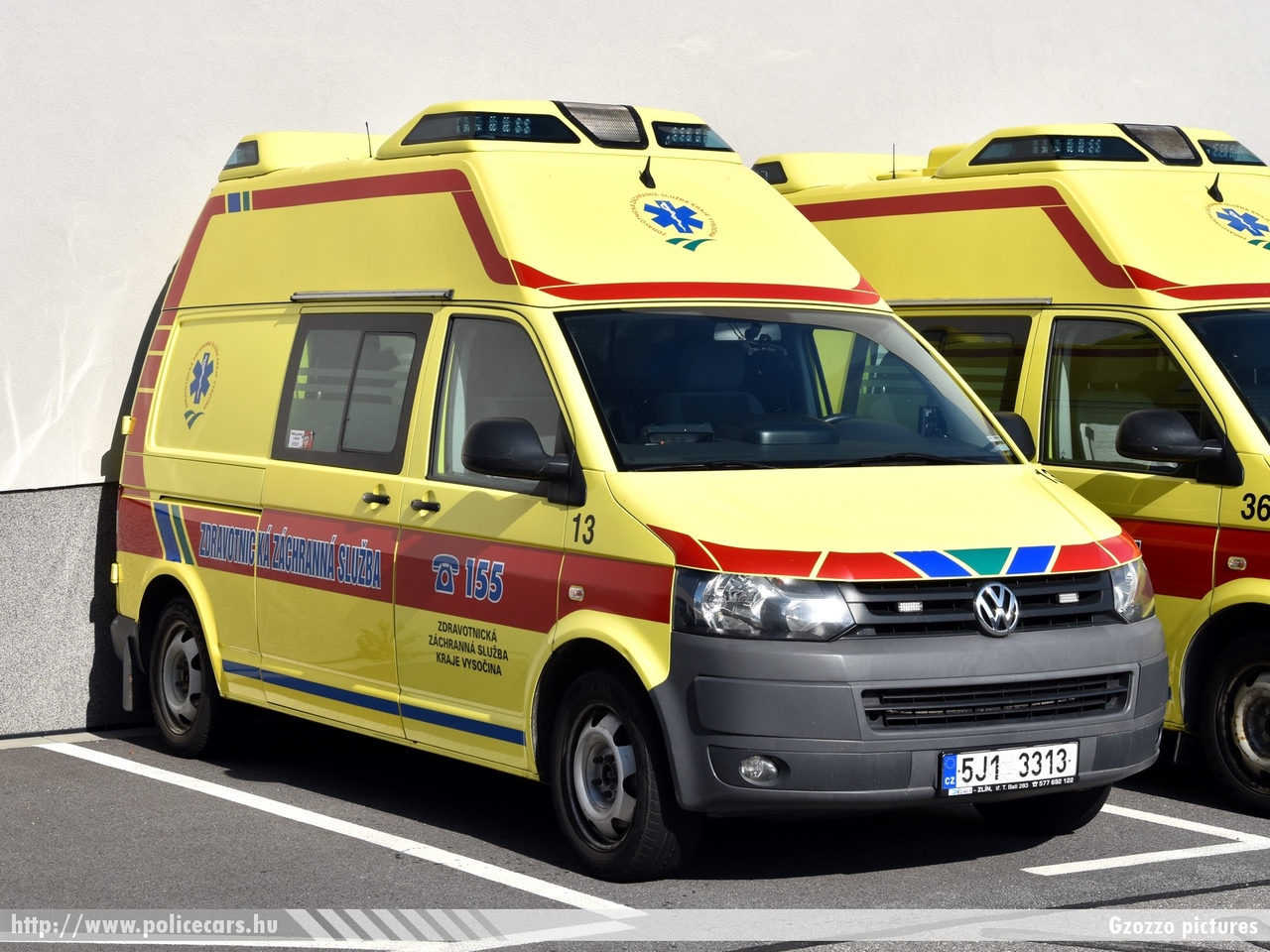 Volkswagen Transporter T6, Zdravotnicka záchranna sluzba Kraje Vysocina (Vysocina kerületi mentõszolgálat), Jihlava, fotó: Gzozzo pictures
Keywords: cseh Csehország czech ambulance mentő mentőautó