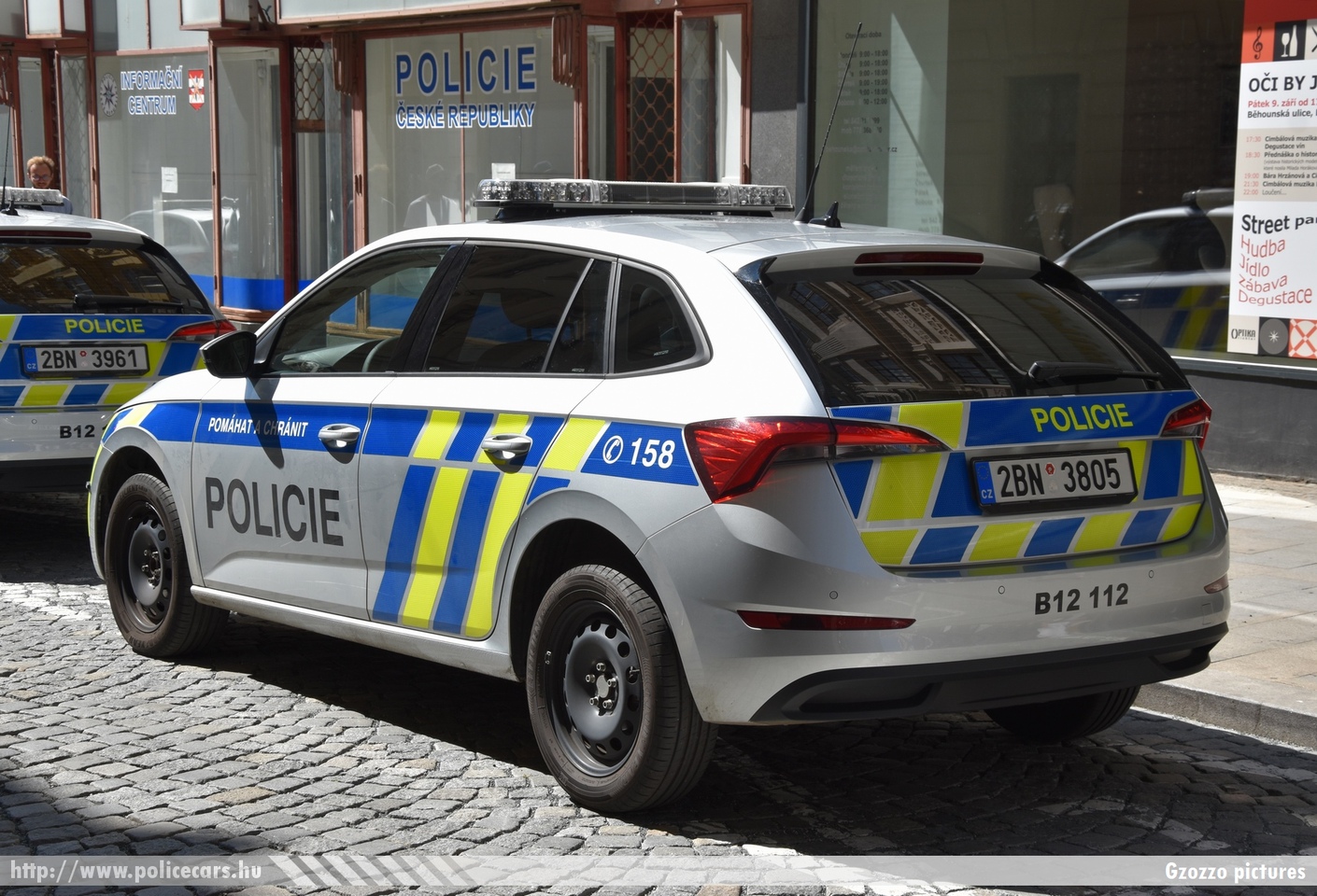Skoda Scala, fotó: Gzozzo pictures
Keywords: cseh Csehország czech police policecar rendőrautó rendőr