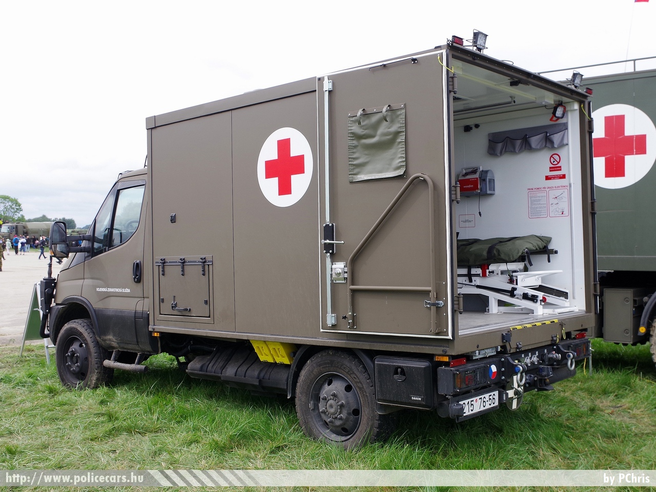 Iveco MUV M70.20WM Variel, fotó: PChris
Keywords: cseh Csehország czech mentő mentőautó ambulance katonai military