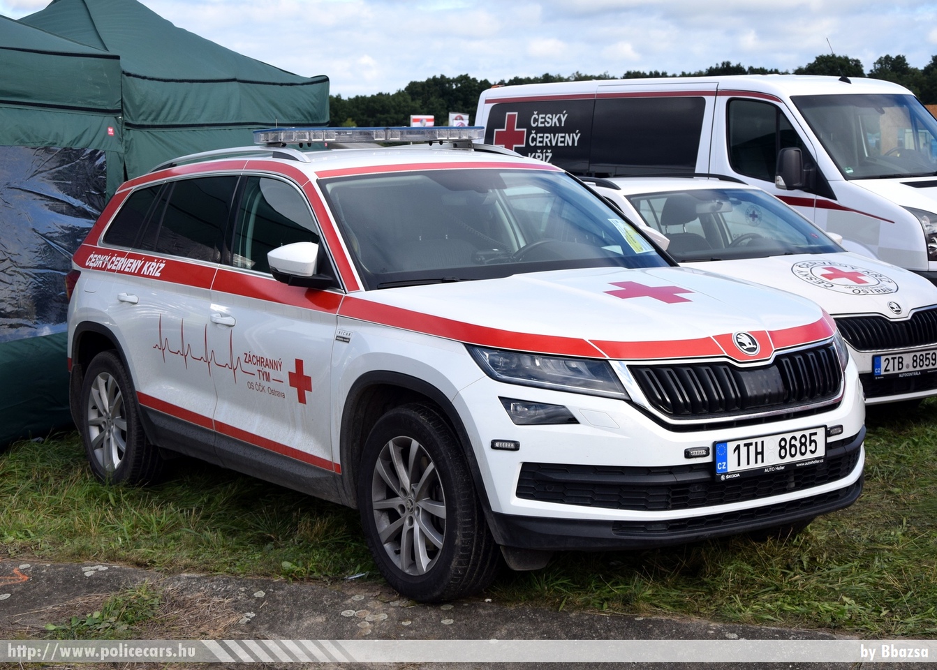 Skoda Kodiaq 4x4, Český červený kříž, fotó: Bbazsa
Keywords: cseh Csehország czech mentő mentőautó ambulance