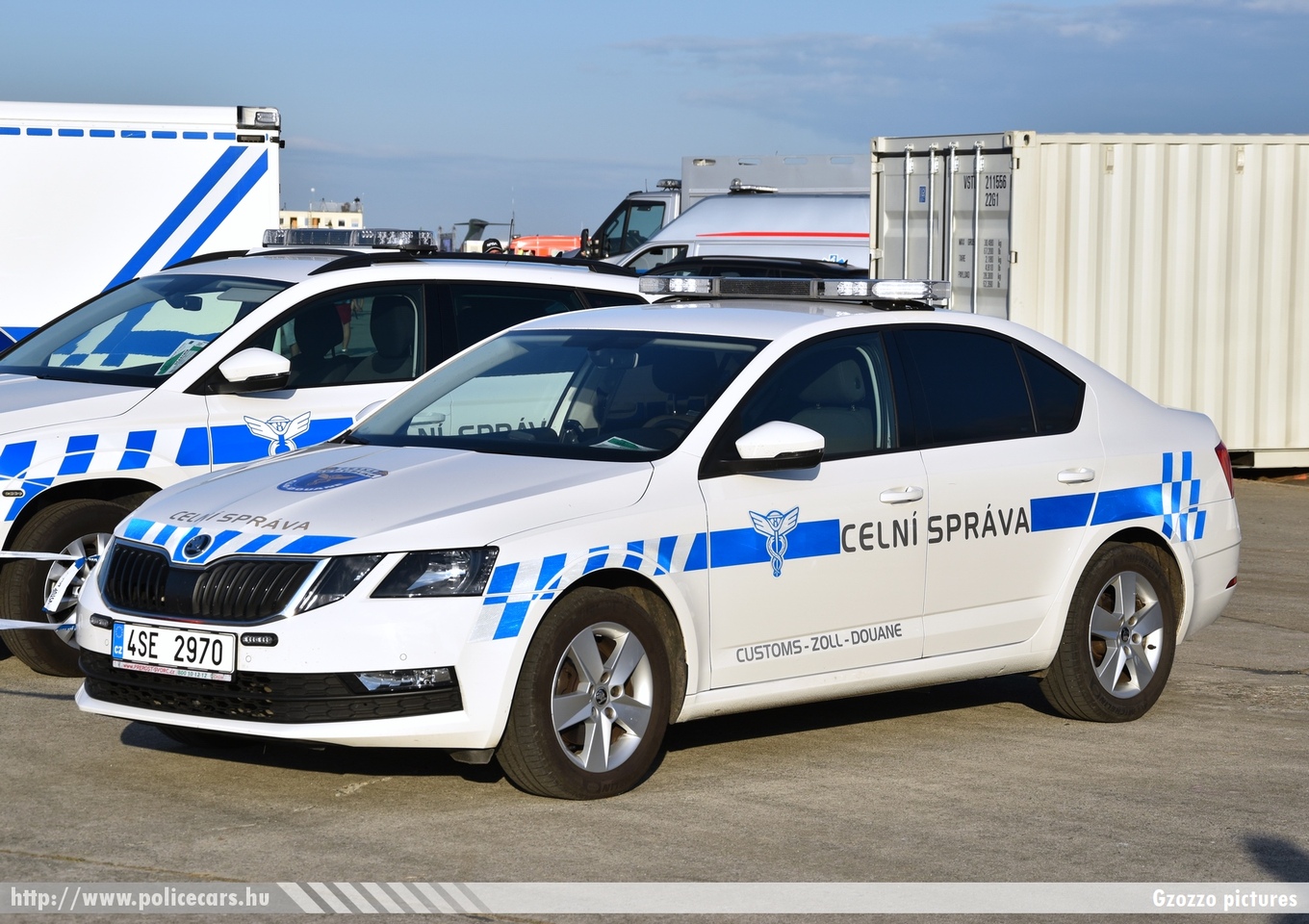 Skoda Octavia III facelift, Celni Sprava, fotó: Gzozzo pictures
Keywords: Czech cseh Csehország vám customs