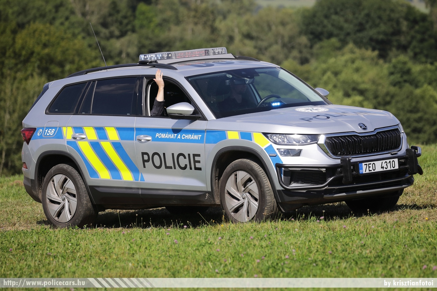 Skoda Kodiaq facelift, Policie České republiky, fotó: krisztianfotoi
Keywords: cseh Csehország czech police policecar rendőrautó rendőr