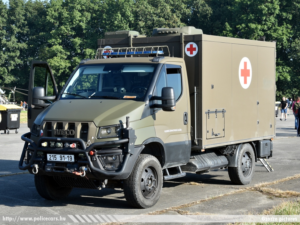 Iveco MUV M70.20WM Variel, Vojenská záchranná služba, fotó: Gzozzo pictures
Keywords: cseh Csehország czech mentő mentőautó ambulance katonai military