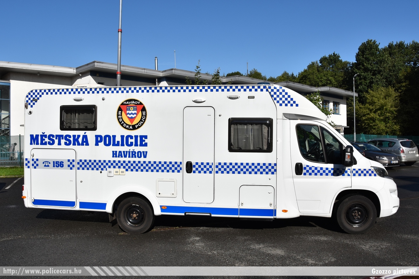 Carado Capron T448, Městská policie Havířov, fotó: Gzozzo pictures
Keywords: cseh Csehország czech police policecar rendőrautó rendőr fiat ducato