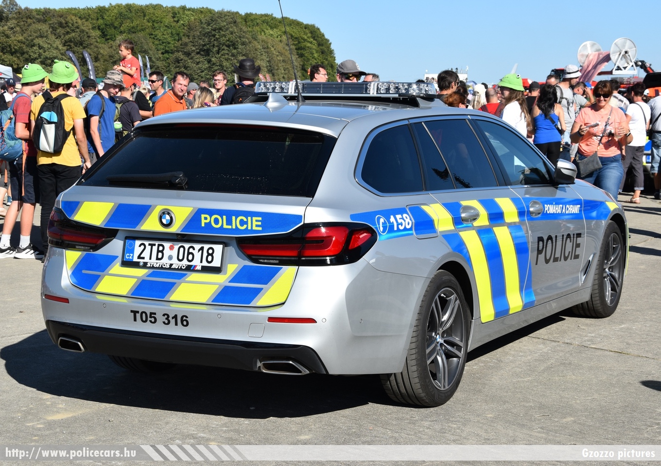 BMW 540i xDrive Touring, Policie, fotó: Gzozzo pictures
Keywords: cseh Csehország czech police policecar rendőrautó rendőr