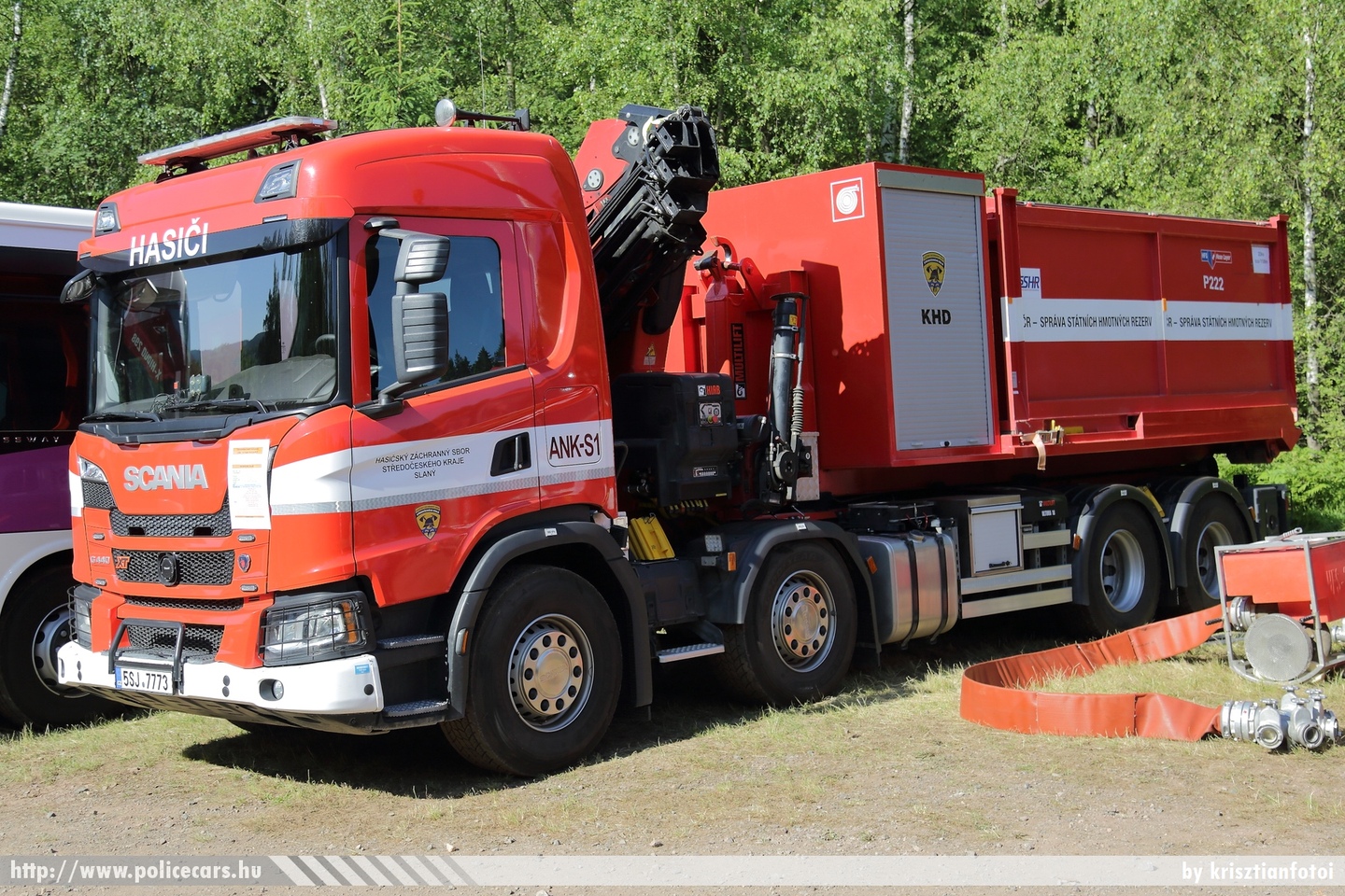 Scania G440 ANK-S1, Hasičský záchranný sbor Středočeského kraje, Slaný, foto: krisztianfotoi
Keywords: cseh Csehország czech fire firetruck tűzoltó tűzoltóautó tűzoltóság