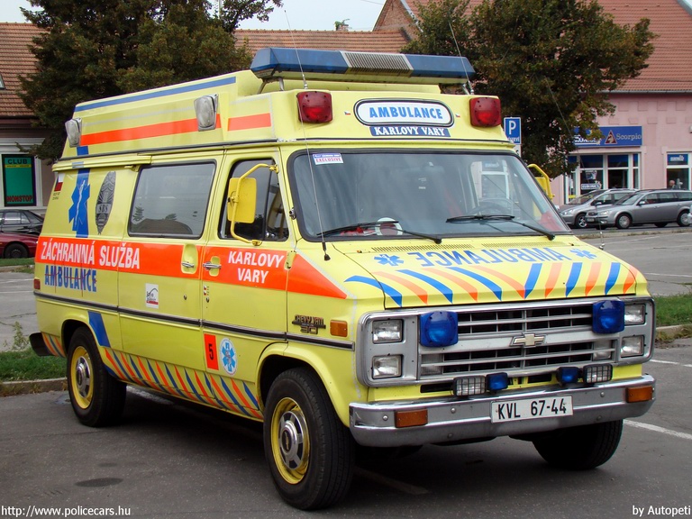 Chevrolet Van, fotó: Autopeti
Keywords: mentő mentőautó Csehország cseh