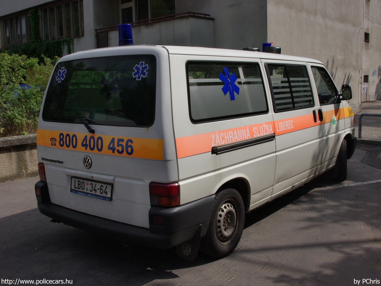 Volkswagen Transporter T4, Liberec, fotó: PChris
Keywords: mentő mentőautó cseh Csehország