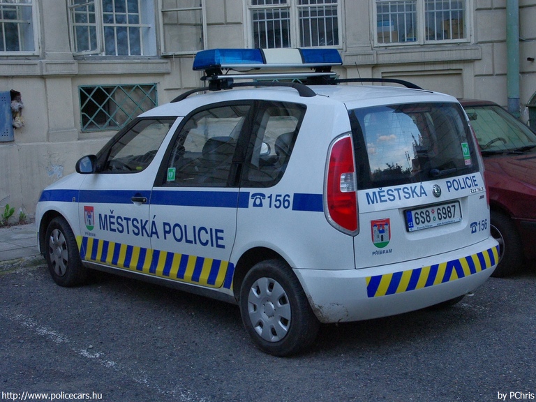 Skoda Roomster, Pøíbram, fotó: PChris
Keywords: cseh Csehország rendőr rendőrautó rendőrség