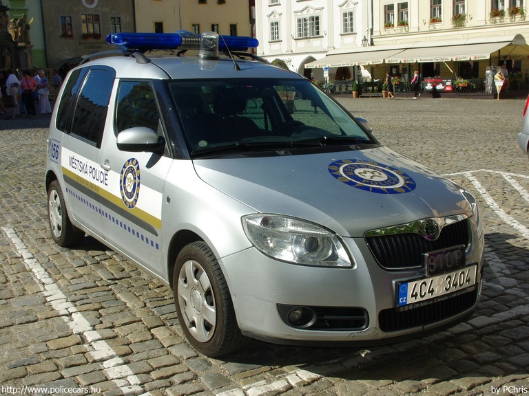 Skoda Roomster, Èeský Krumlov, fotó: PChris
Keywords: cseh Csehország rendőr rendőrautó rendőrség