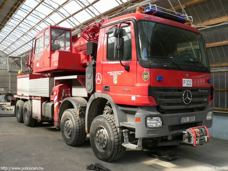 Mercedes-Benz Actros 4150, Hluèín, fotó: Vojtech Vavros
Keywords: cseh Csehország tûzoltó tûzoltóautó tûzoltóság