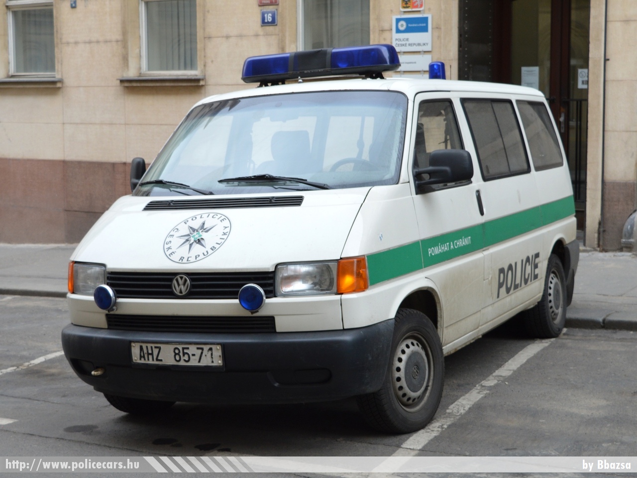Volkswagen Transporter, fotó: Bbazsa 
Keywords: rendőr cseh Csehország rendőrautó rendőrség