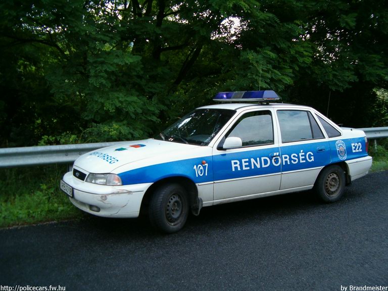 Daewoo Nexia, fotó: Brandmeister
Keywords: rendőr rendőrség rendőrautó magyar Magyarország RB43-08 Hungary hungarian police policecar
