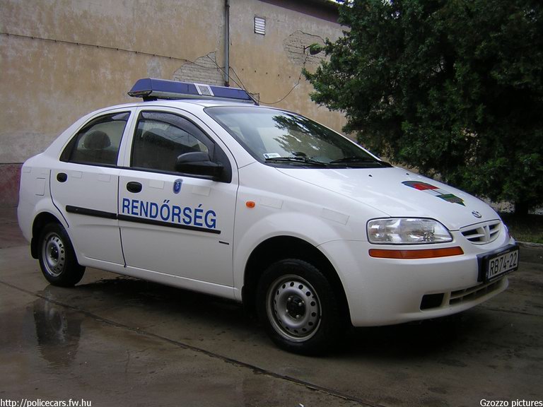 Daewoo Kalos, fotó: Gzozzo pictures
Keywords: rendőr rendőrség rendőrautó RB74-22 magyar Magyarország Hungary hungarian police policecar