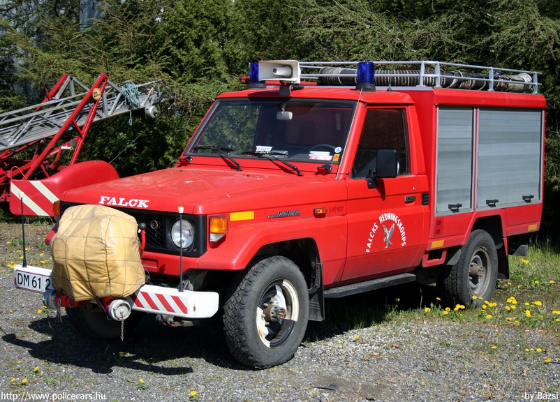 Toyota Land Cruiser, Falck, fotó: Bazsi
Keywords: tûzoltó tûzoltóautó tûzoltóság dán Dánia