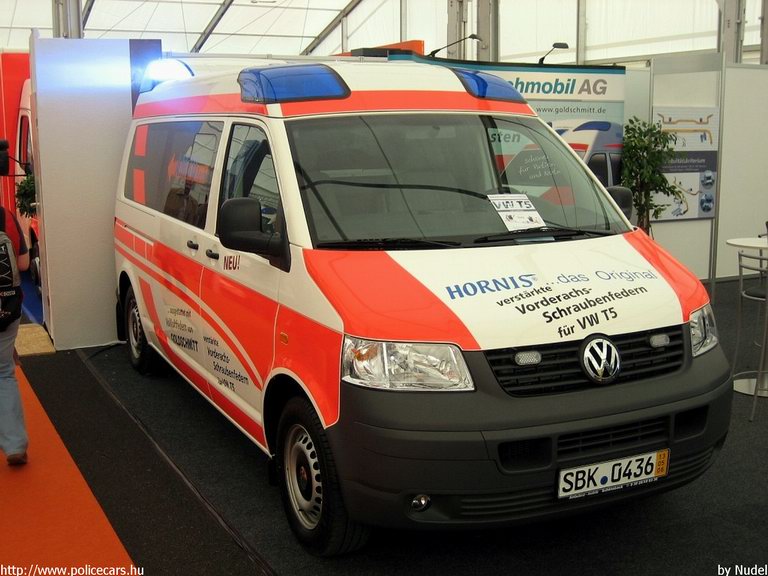 Volkswagen Transporter T5, fotó: Nudel
Keywords: Németország német mentő mentőautó