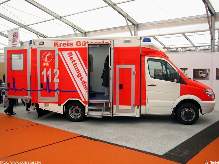 Mercedes Sprinter II, fotó: Nudel
Keywords: német Németország mentő mentőautó