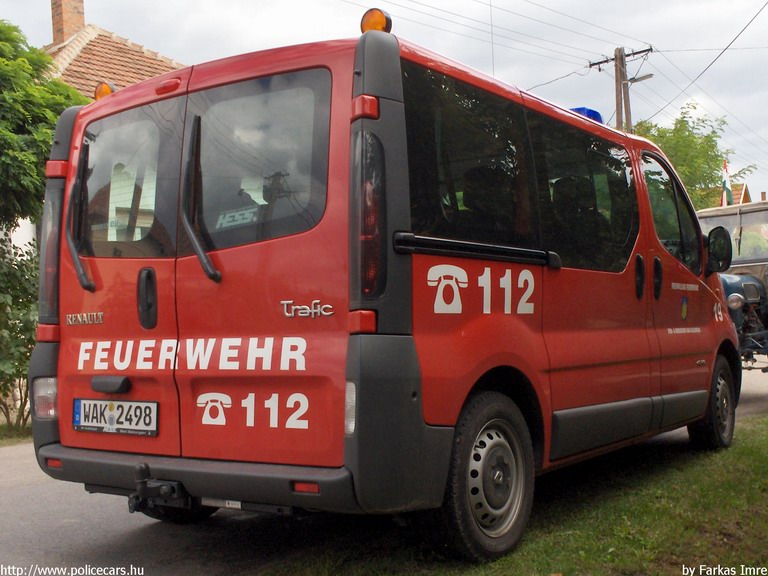 Renault Trafic, fotó: Farkas Imre
Keywords: német Németország tûzoltó tûzoltóautó tûzoltóság