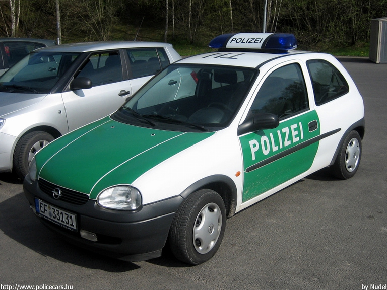 Opel Corsa, fotó: Nudel
Keywords: német Németország rendőr rendőrautó rendőrség