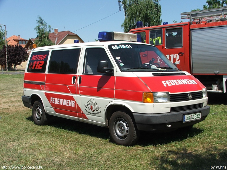 Volkswagen Transporter T4, fotó: PChris
Keywords: tûzoltó tûzoltóautó tûzoltóság német Németország