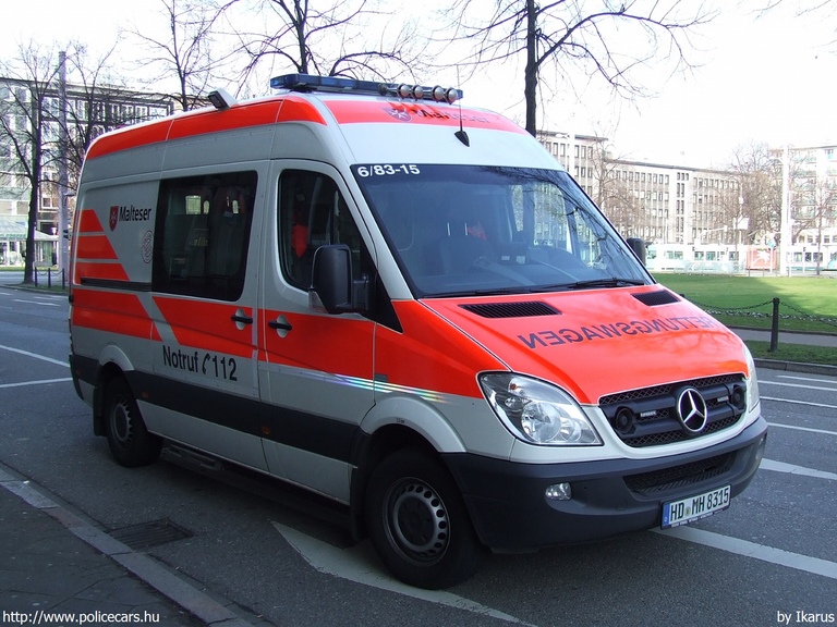 Mercedes-Benz Sprinter II, fotó: Ikarus
Keywords: német Németország mentő mentőautó