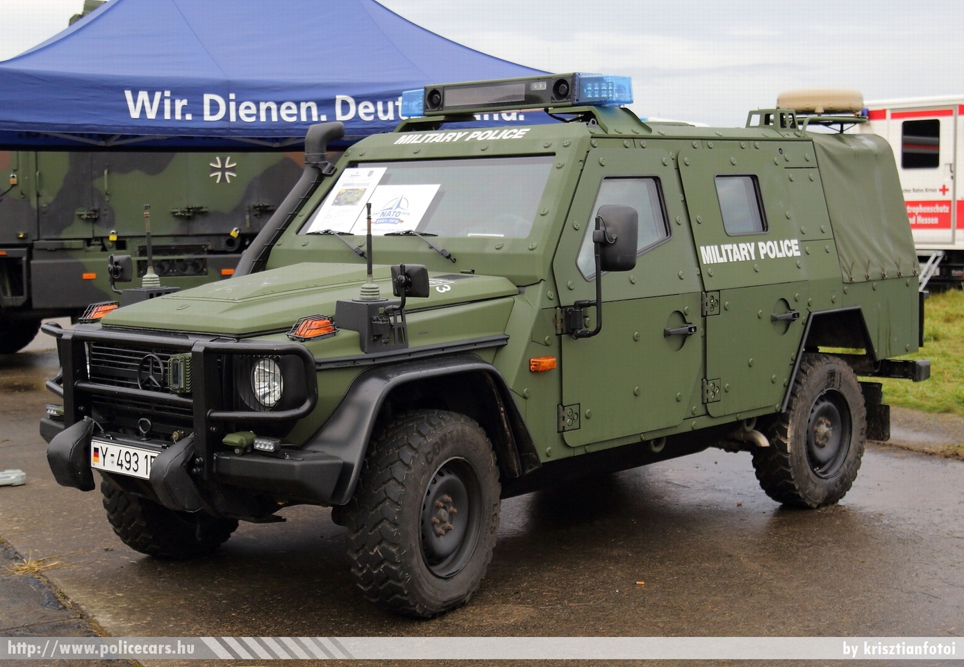 Mercedes Benz LAPV Enok, Katonai rendészet, fotó: krisztianfotoi
Keywords: német Németország rendőr rendőrautó rendőrség katonai Deutschland german police policecar military