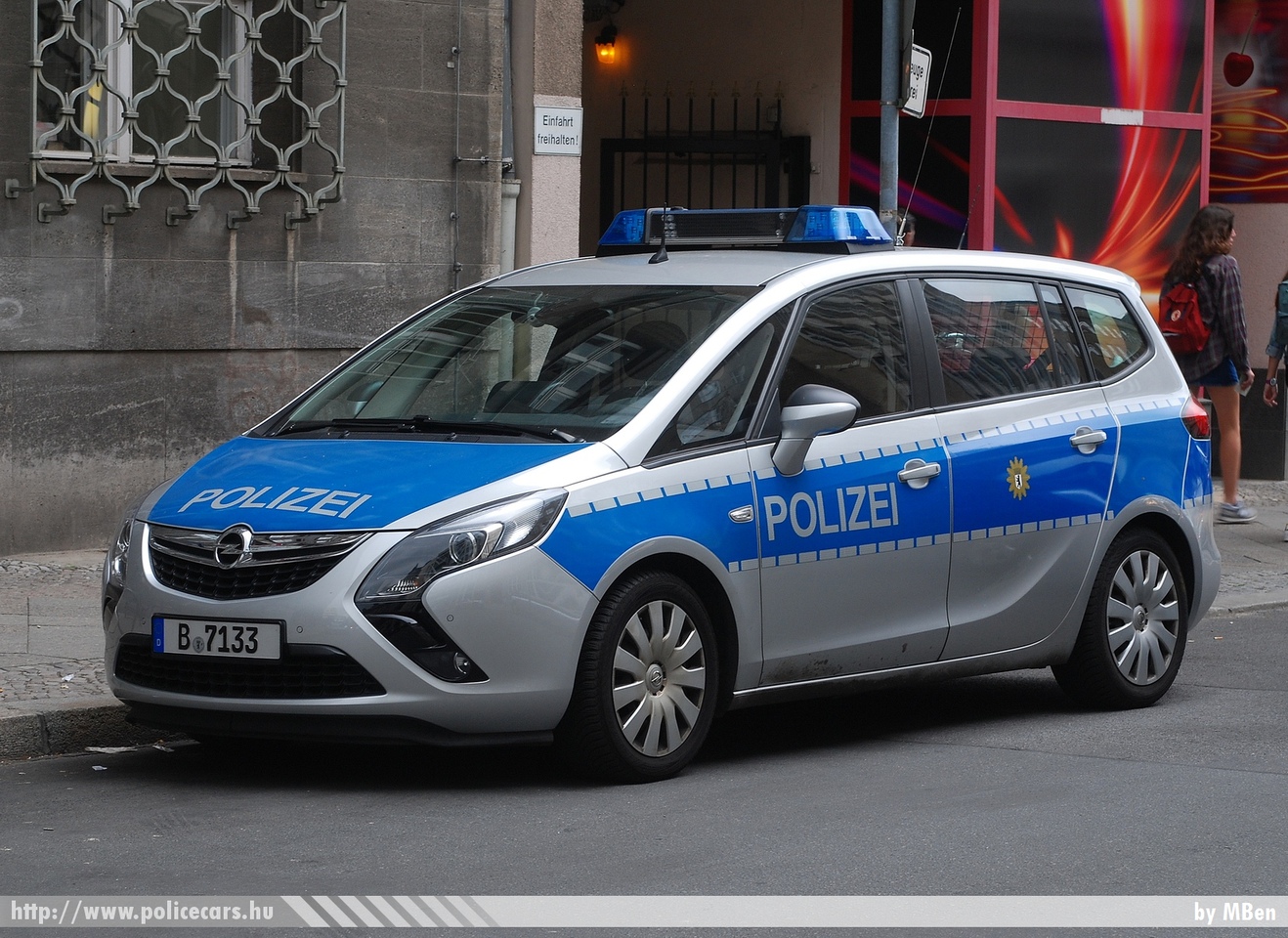 Opel Zafira Tourer, Berlin, fotó: MBen
Keywords: német Németország rendőr rendőrautó rendőrség german Germany police policecar