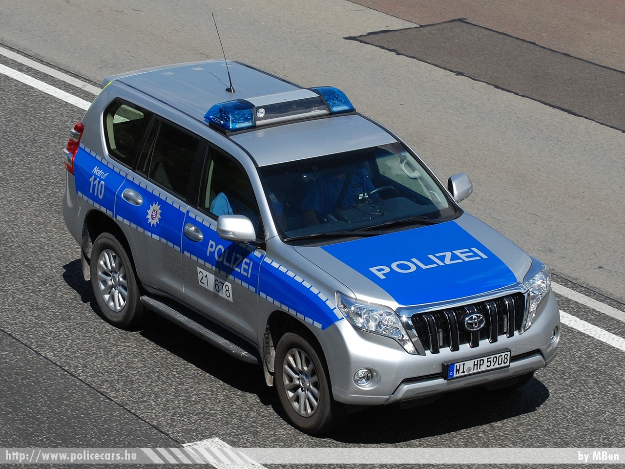Toyota Land Cruiser, fotó: MBen
Keywords: német Németország rendőr rendőrautó rendőrség german Germany police policecar