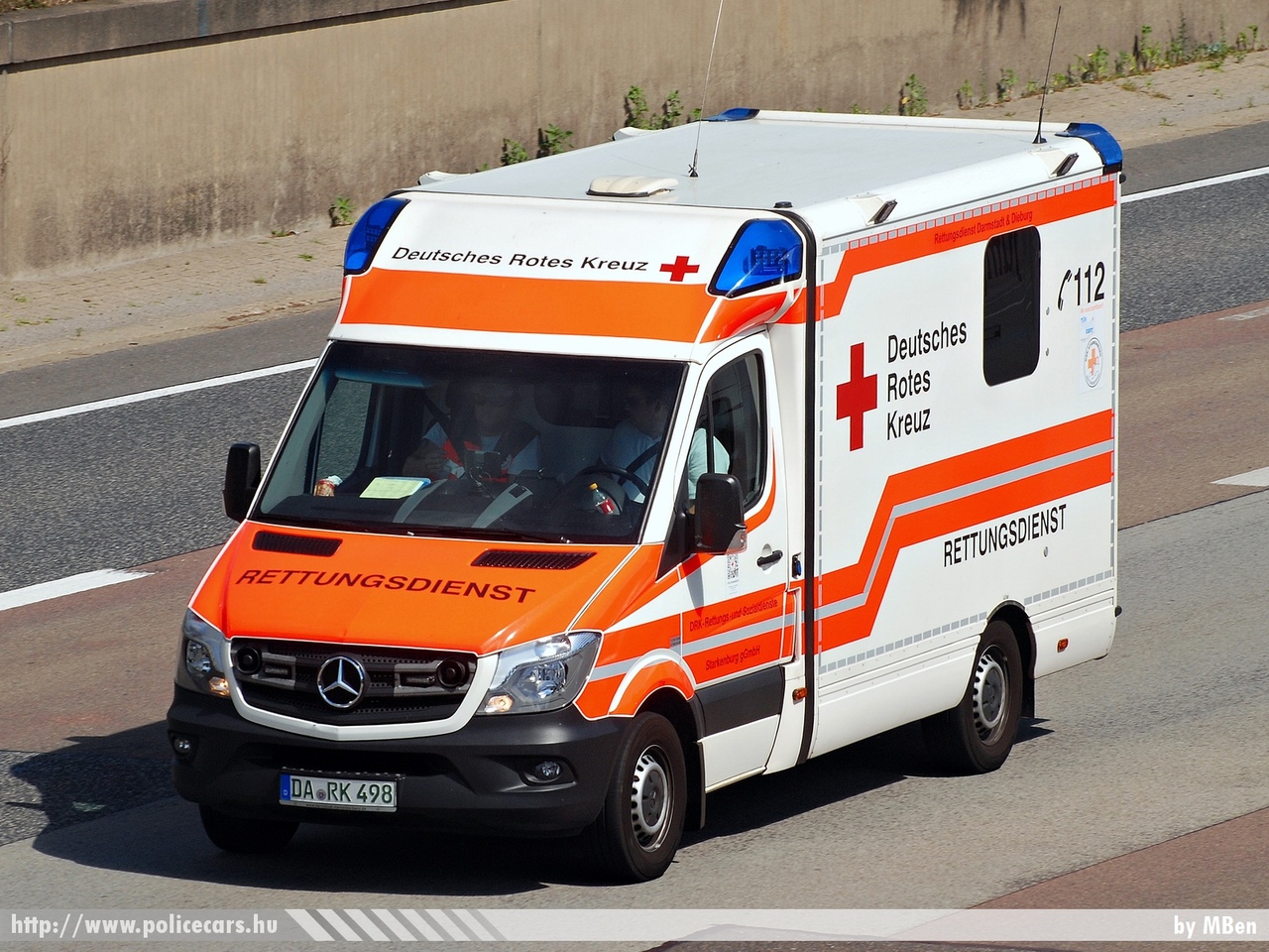Mercedes Sprinter II facelift, fotó: MBen
Keywords: ambulance német Németország mentő mentőautó Germany german