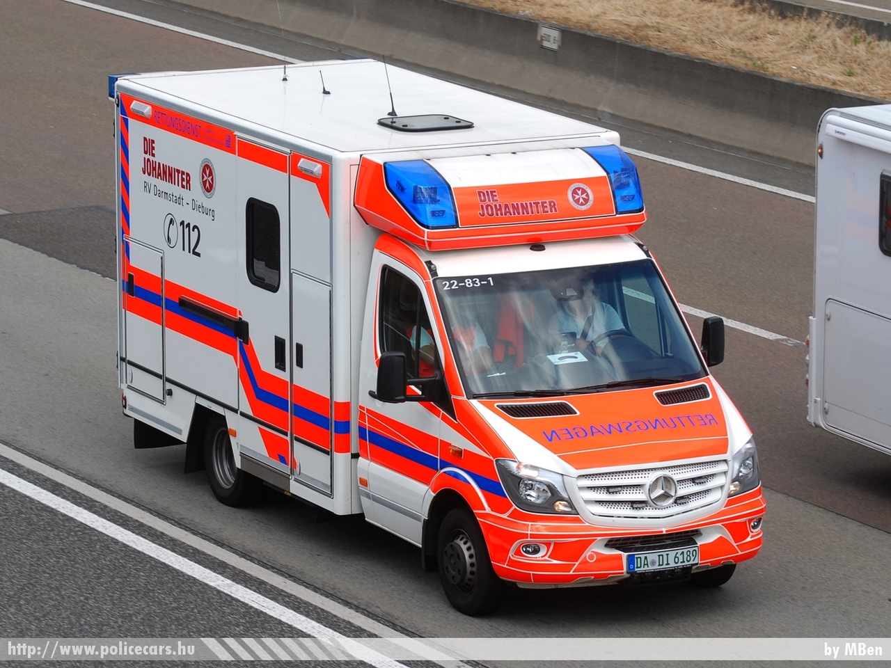 Mercedes Sprinter II facelift, fotó: MBen
Keywords: ambulance német Németország mentő mentőautó Germany german