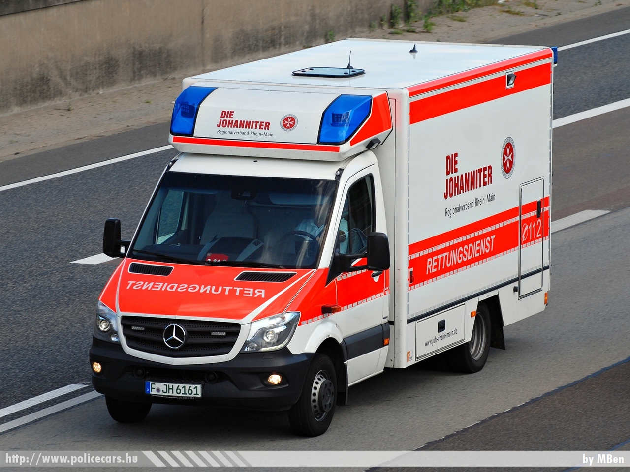 Mercedes Sprinter II facelift, fotó: MBen
Keywords: ambulance német Németország mentő mentőautó Germany german