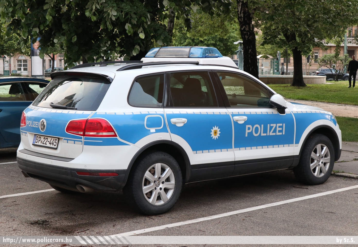 Volkswagen Touareg, fotó: Sz.S.
Keywords: német Németország rendőr rendőrautó rendőrség german Germany police policecar