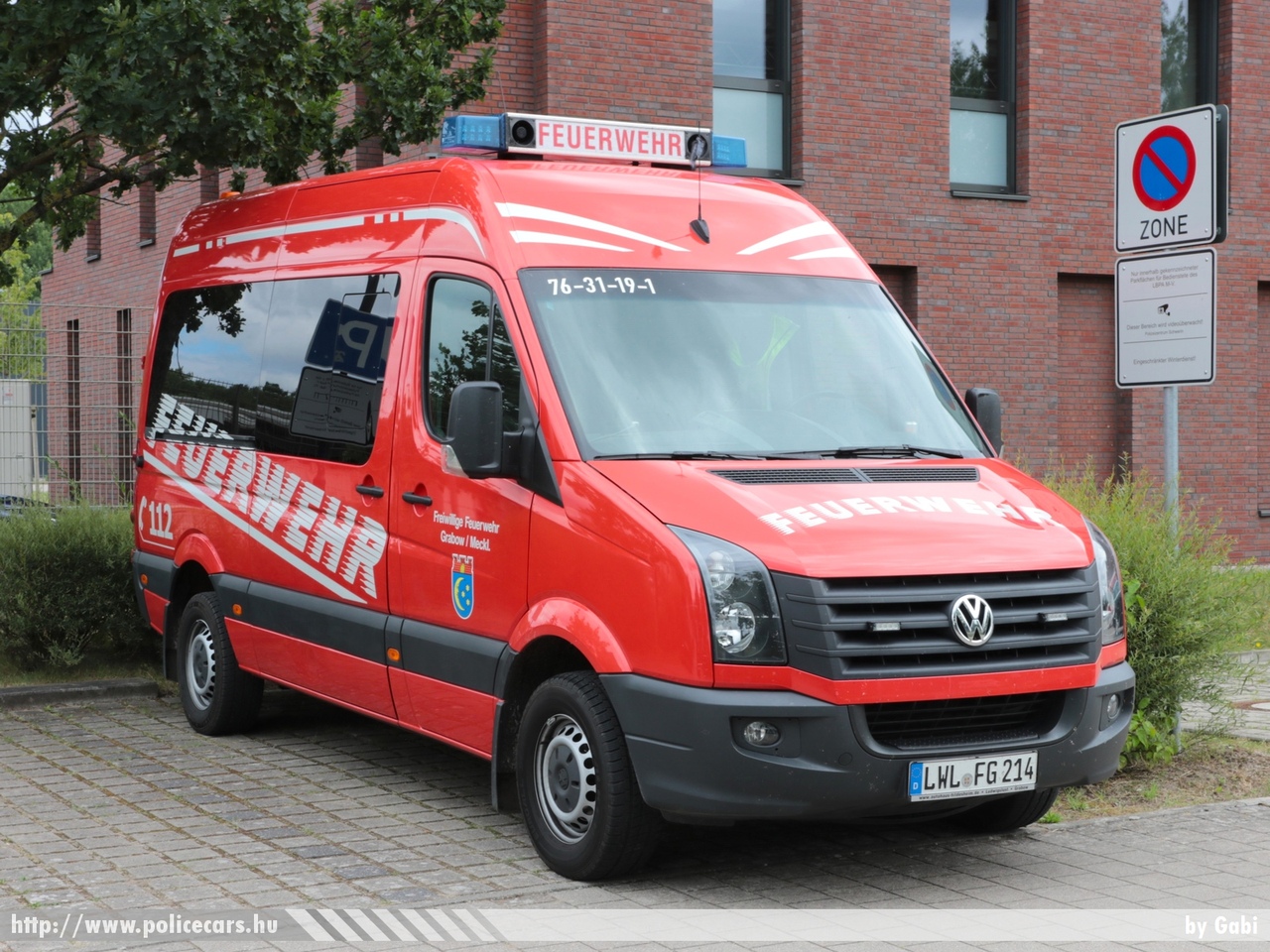 Volkswagen Crafter, MZTF, Freiwillige Feuerwehr Grabow, fotó: Gabi
Keywords: német Németország tûzoltó tûzoltóautó tûzoltóság Germany german fire firetruck