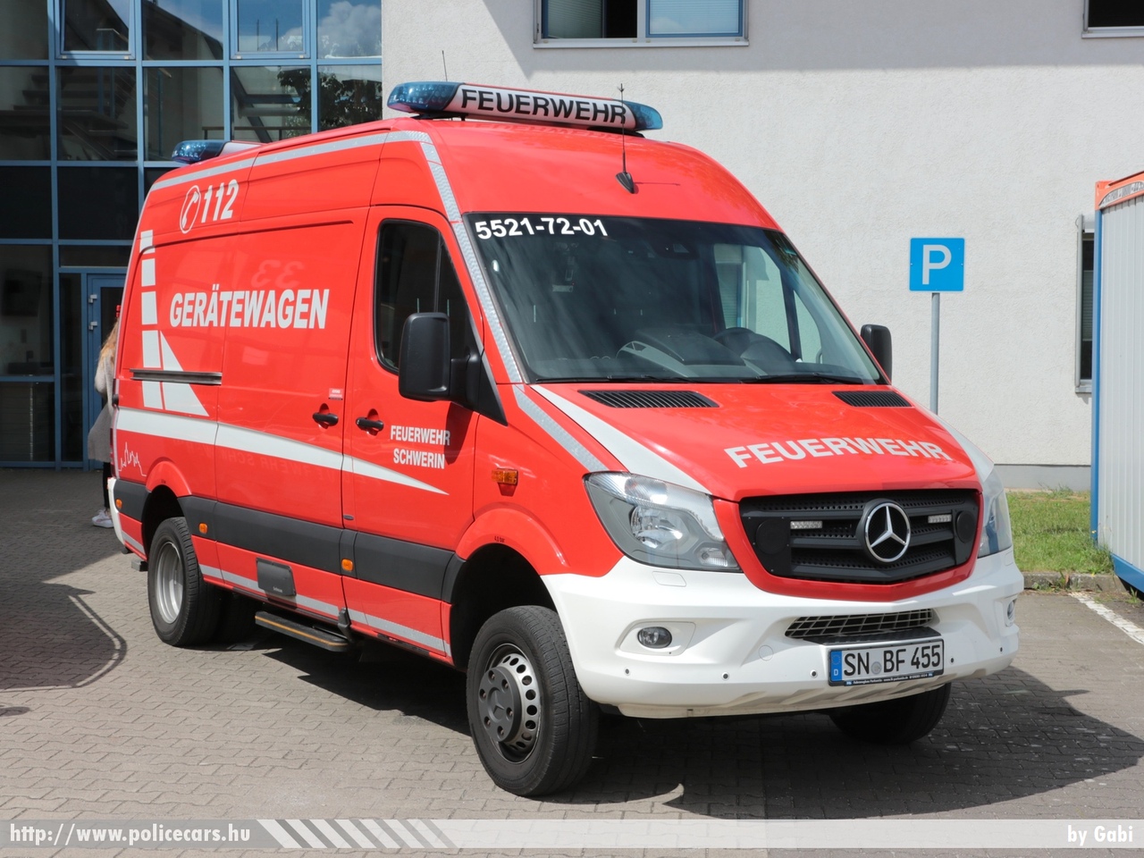 Mercedes Sprinter II Facelift Gerätewagen, Feuerwehr Schwerin, fotó: Gabi
Keywords: német Németország tûzoltó tûzoltóautó tûzoltóság Germany german fire firetruck