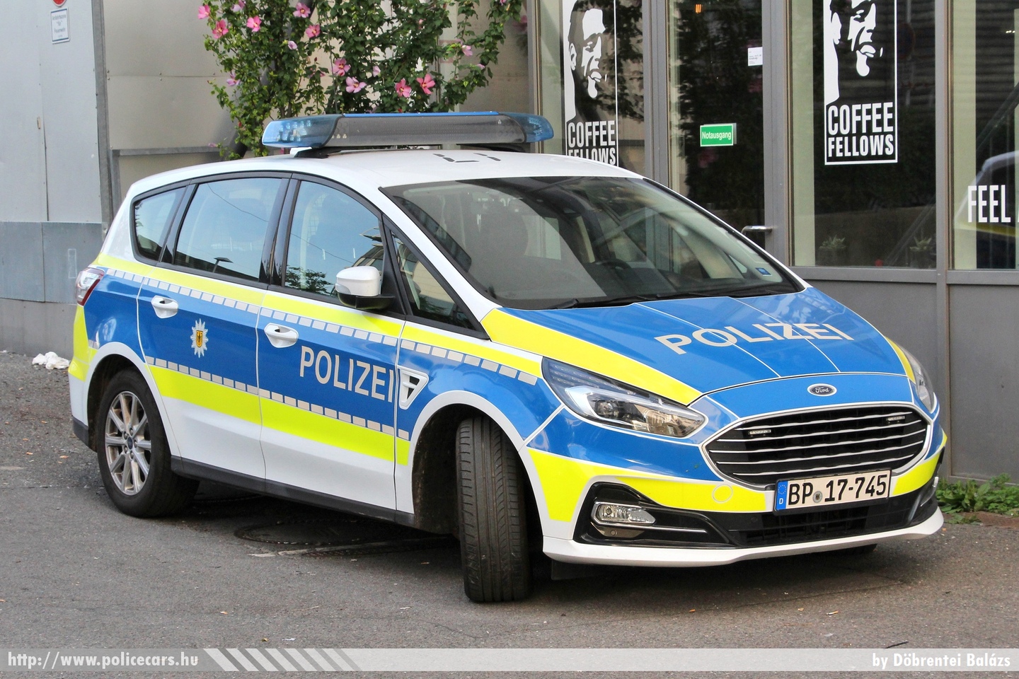 Ford S-Max 2.0 l EcoBlue, Bundespolizei, fotó: Döbrentei Balázs
Keywords: német Németország rendőr rendőrautó rendőrség german Germany police policecar