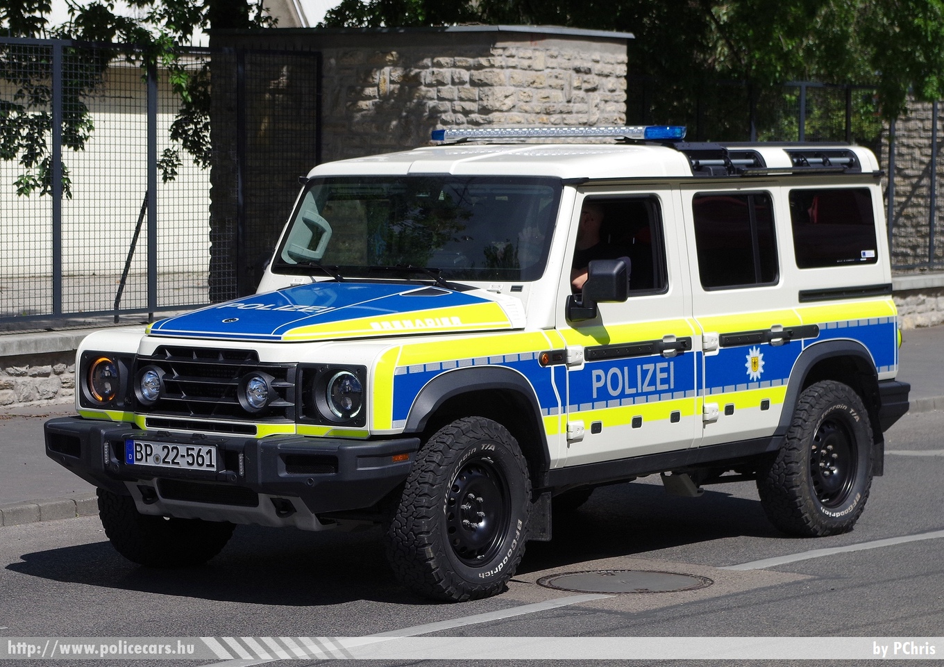 Ineos Grenadier, Bundespolizei, fotó: PChris
Keywords: német Németország rendőr rendőrautó rendőrség german Germany police policecar