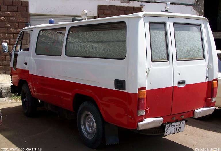 Daihatsu Delta, fotó: Rédei József
Keywords: Egyiptom egyiptomi mentő mentőautó
