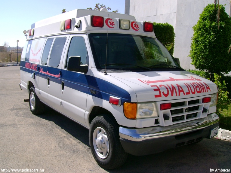 Ford E-350, fotó: Ambucar
Keywords: egyiptomi Egyiptom mentő mentőautó