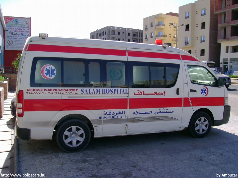 Toyota Commuter, fotó: Ambucar
Keywords: egyiptomi Egyiptom mentő mentőautó