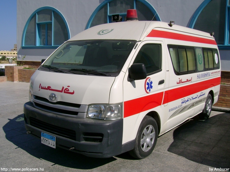 Toyota Commuter, fotó: Ambucar
Keywords: egyiptomi Egyiptom mentő mentőautó