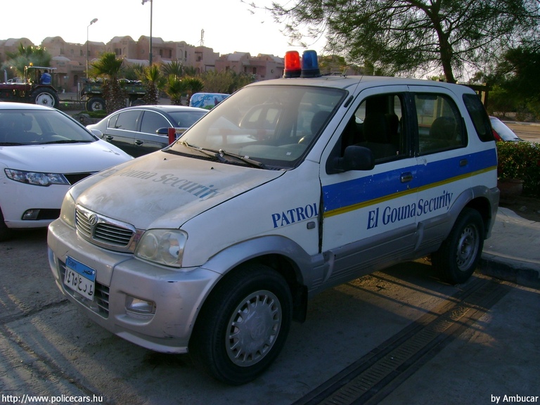 Daihatsu Terios, fotó: Ambucar
Keywords: egyiptomi Egyiptom rendőr rendőrautó rendőrség