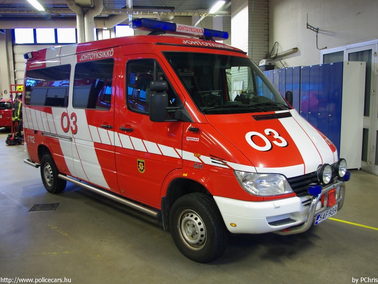 Mercedes-Benz Sprinter 316 CDi 4x4, Oulu, fotó: PChris
Keywords: finn Finnország tûzoltó tûzoltóautó tûzoltóság