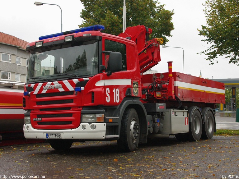 Scania P420, Savonlinna, fotó: PChris
Keywords: finn Finnország tûzoltó tûzoltóautó tûzoltóság