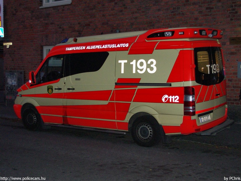 Mercedes-Benz Sprinter II, Tampere, fotó: PChris
Keywords: finn Finnország mentő mentőautó