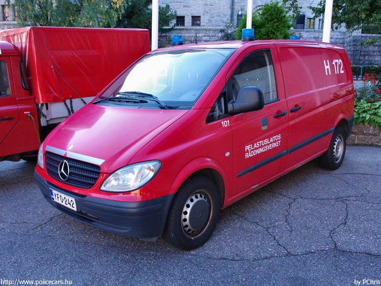 Mercedes-Benz Vito 111 CDi, Helsinki, fotó: PChris
Keywords: finn Finnország tûzoltó tûzoltóautó tûzoltóság