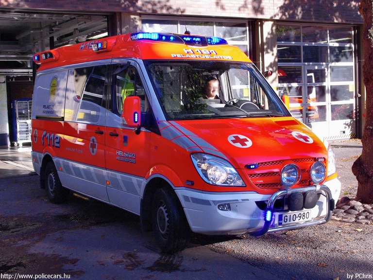 Mercedes-Benz Sprinter II, Helsinki, fotó: PChris
Keywords: finn Finnország mentő mentőautó