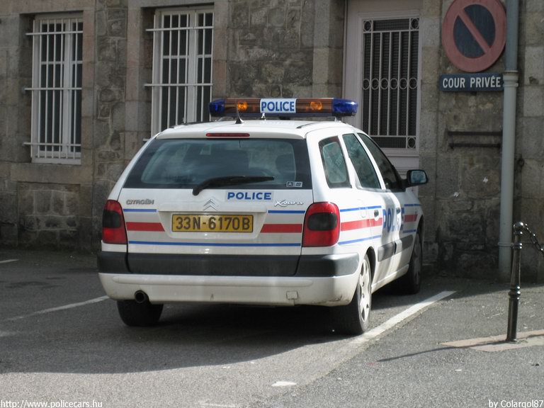 Citroen Xsara, fotó: Colargol87
Keywords: rendőr rendőrautó rendőrség Franciaország francia